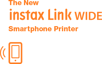 The New instax Link WIDE™ Smartphone Printer
